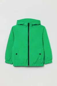 Detská bunda OVS zelená farba