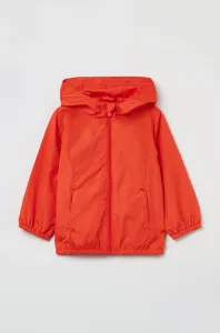Detská nepremokavá bunda OVS oranžová farba, #8059789