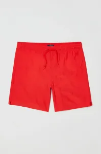 Detské plavkové šortky OVS červená farba #248302