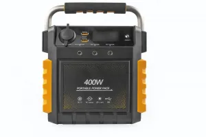OXE Powerstation S400 – multifunkčná dobíjacia elektrocentrála 400 W/386 Wh + taška na káble ZADARMO!