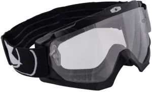 Oxford Assault Pro OX200 Glossy Black/Clear Moto okuliare