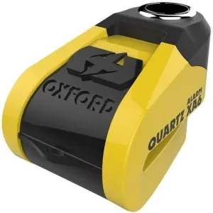 Oxford Quartz Alarm XA6 Žltá-Čierna Zámok na motorku #5928443