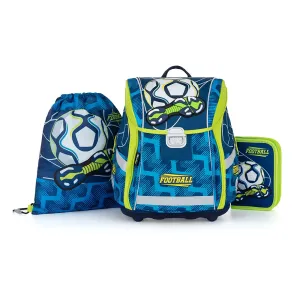 KARTON PP - Školská taška (3-dielny set) PREMIUM LIGHT - Futbal 2