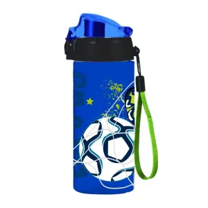 Oxybag FOTBAL 500 ML Chlapčenská plastová fľaša na pitie, tmavo modrá, veľkosť