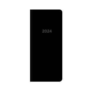 Oxybag Diár PVC mesačný 2024 Black