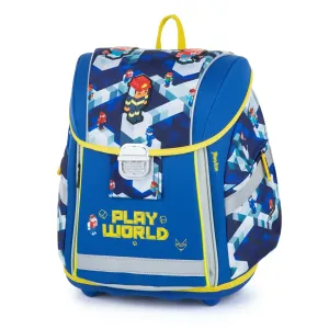 Oxybag Školská taška Premium Light Playworld #6522569