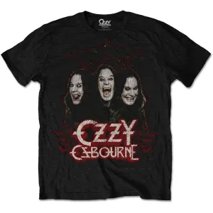 Ozzy Osbourne Tričko Crows & Bars Mens Black L