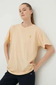 Bavlnené tričko P.E Nation béžová farba, #7241595