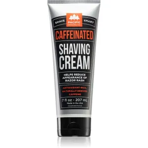 Pacific Shaving Pánsky kofeínový krém na holenie Caffeinated (Shaving Cream) 207 ml