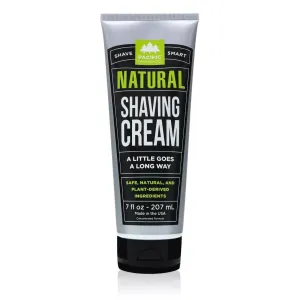 Pacific Shaving Pánsky prírodný krém na holenie Natura l (Shaving Cream) 207 ml