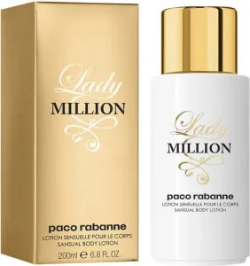 Paco Rabanne Lady Million 200 ml telové mlieko pre ženy