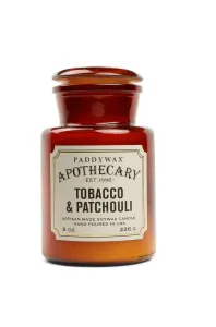 Paddywax Voňavá sójová sviečka Tobacco and Patchouli 516 g