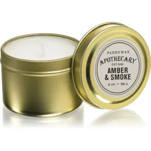Paddywax Apothecary Amber & Smoke vonná sviečka v plechu 56 g #902152