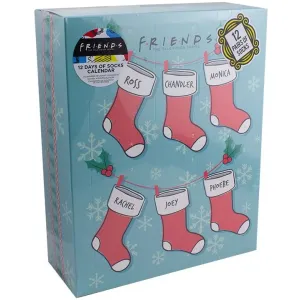 Paladone Adventný kalendár Priatelia ponožky