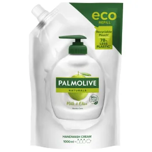 Palmolive Naturals Milk & Olive prírodné tekuté mydlo na ruky náhradná náplň 1000 ml #6422540