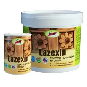 PAM Lazexin - Tenkovrstvá lazúra na drevo 2,5 l dub tmavý