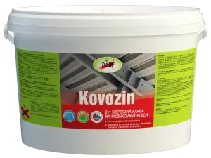 KOVOZIN - Antikorózna farba na kov a pozink cierna 0,7 kg