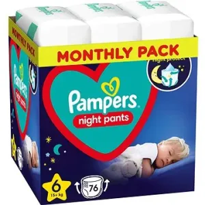 PAMPERS Night Pants veľ. 6 (4× 19 ks) #28254