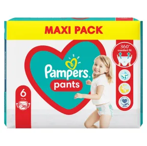 Pampers Pants Size 6 jednorazové plienkové nohavičky 14-19 kg 36 ks