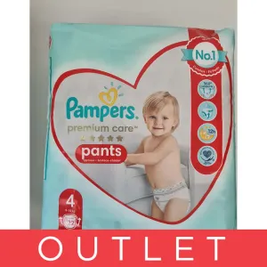 EXP: 01/2025 PAMPERS Premium Care Pants Nohavičky plienkové jednorazové 4 (9-15 kg) 22 ks