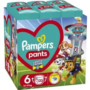 PAMPERS Active Baby Pants Paw Patrol veľkosť 6 (120 ks) #7270553