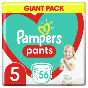 PAMPERS Plienky nohavičkové Active Baby Pants veľ. 5 (56 ks) 12-17 kg