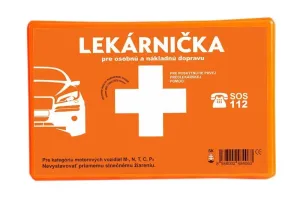 Panacea LEKÁRNIČKA pre osobnú a nákladnú dopravu pre kategóriu motorových vozidiel M1,N,T,C,Ps (oranžový plastový obal) 1x1 ks