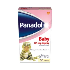 Panadol baby čapiky pre deti od 9 kg 10x125 mg