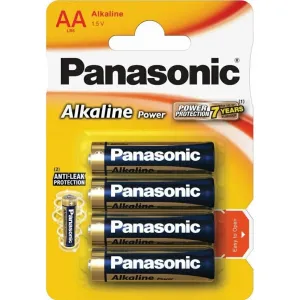 PANASONIC Alkalické batérie Alkaline Power LR6APB/4BP AA 1, 5V (Blister 4ks)