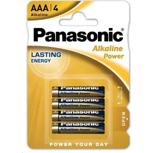 PANASONIC Alkalické batérie Alkaline Power LR03APB/4BP AAA 1, 5V (Blister 4ks)
