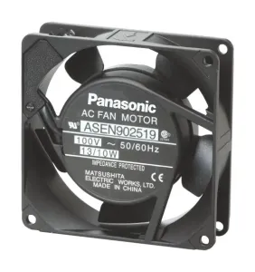 Panasonic Asen90214 Axial Fan, 92Mm, 200V, 0.8M3/min, 34Dba