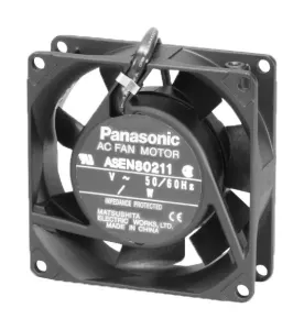 Panasonic Asen80214 Axial Fan, 80Mm, 200V, 34.2M3/min, 24Dba