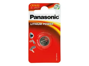 PANASONIC Lítiová batéria (gombíková) CR-1632EL/1B 3V (Blister 1ks)