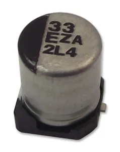Panasonic Eehzc1J820P Cap, 82Uf, 63Vdc, Alu Elec, Hybrid, Smd #2474573