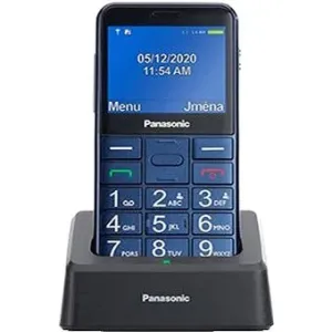 Panasonic KX-TU155EXCN tlačidlový mobilný telefón blue