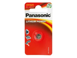 PANASONIC Lítiová batéria (gombíková) CR-1025EL/1B 3V (Blister 1ks)