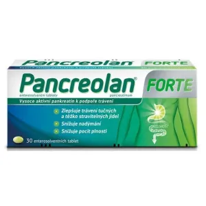 Pancreolan FORTE tbl ent 220 mg (blis.PVC/PVDC/Al) 1x30 ks #7014679