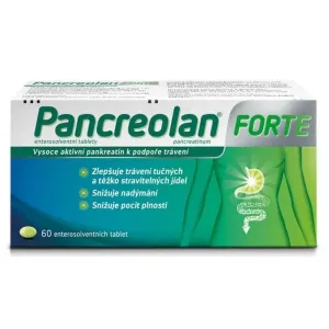 Pancreolan FORTE tbl ent 220 mg (blis.PVC/PVDC/Al) 1x60 ks #7014680