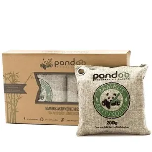 PANDOO Prírodný bambusový čistič vzduchu s aktívnym uhlím 2× 200 g