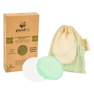 Pandoo Make-up Remover Pads Washable & Reusable prateľné odličovacie tampóny 10 ks
