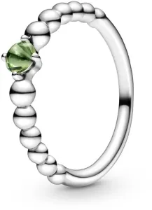 Pandora Strieborný prsteň pre ženy narodené v auguste 198867C10 58 mm