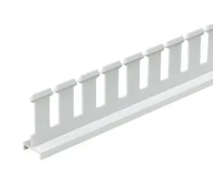 Panduit Sd4Hwh6 Slotted Divider Wall, White, 1.8M