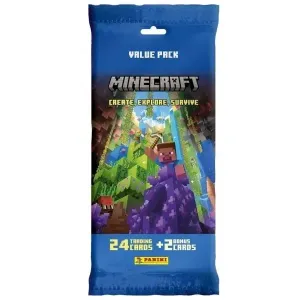 Zberateľské karty Panini Minecraft 3 Fatpack