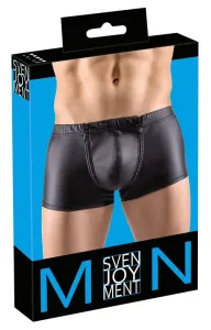 Svenjoyment - matné boxerky na zips s kamienkami (čierne) #6071661