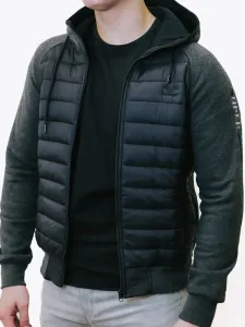 Pánska prechodná bunda v tmavo-šedej farbe , Veľkosť M