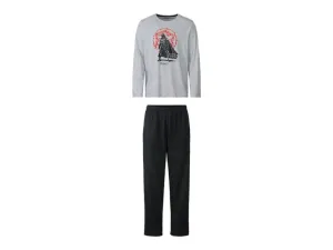 Pánske pyžamo (M (48/50), sivá/čierna)