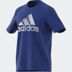 Pánske tričko na fitness modré  M