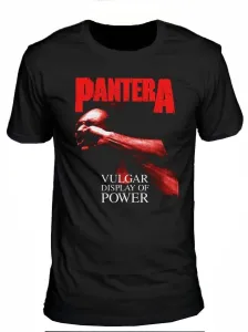 Pantera Tričko Unisex Vulgar Display of Power Red Black L