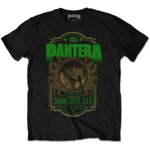 Pantera tričko Snakebite XXX Label Čierna XL