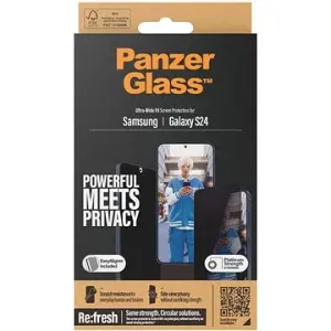 PanzerGlass Privacy Samsung Galaxy S24 s inštalačným rámčekom